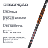 Dardo de Atletismo 500g Sportland Carbon Homologado WA-IAAF