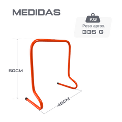 Barreirinha de Agilidade 50cm PVC Velden