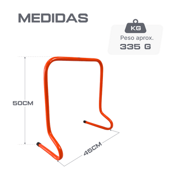 Barreirinha de Agilidade 50cm PVC Velden