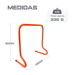 Barreirinha de Agilidade 50cm PVC Velden