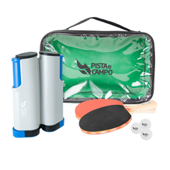 Kit Completo de Tênis de Mesa Jintai - Rede, Raquetes e Bolas