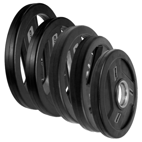 Kit 200kg Anilhas Olímpicas Vulcanizadas Envolst