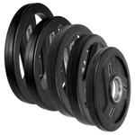 Kit 200kg Anilhas Olímpicas Vulcanizadas Envolst