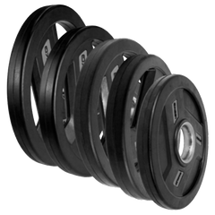 Kit 50kg Anilhas Olímpicas Vulcanizadas Envolst