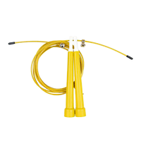 Corda de pular de aço revestido de PVC 2,65m x 2mm speed rope Pista e Campo