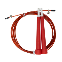 Corda de pular de aço revestido de PVC 2,65m x 2mm speed rope Pista e Campo