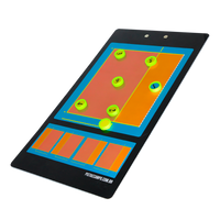 Prancheta tática magnética dupla face com caneta para treinamento de Voleibol Pista e Campo