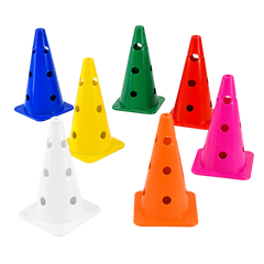 Cone Furado para Treinos de Agilidade 23cm Velden - Unidade