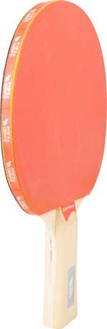 Kit 2 Raquetes Pista e Campo Controle 2 Estrelas com 3 Bolas ABS 40+