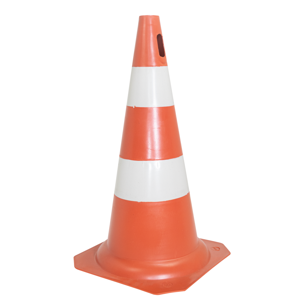 Cone de sinalização de trânsito 50cm rígido Pista e Campo