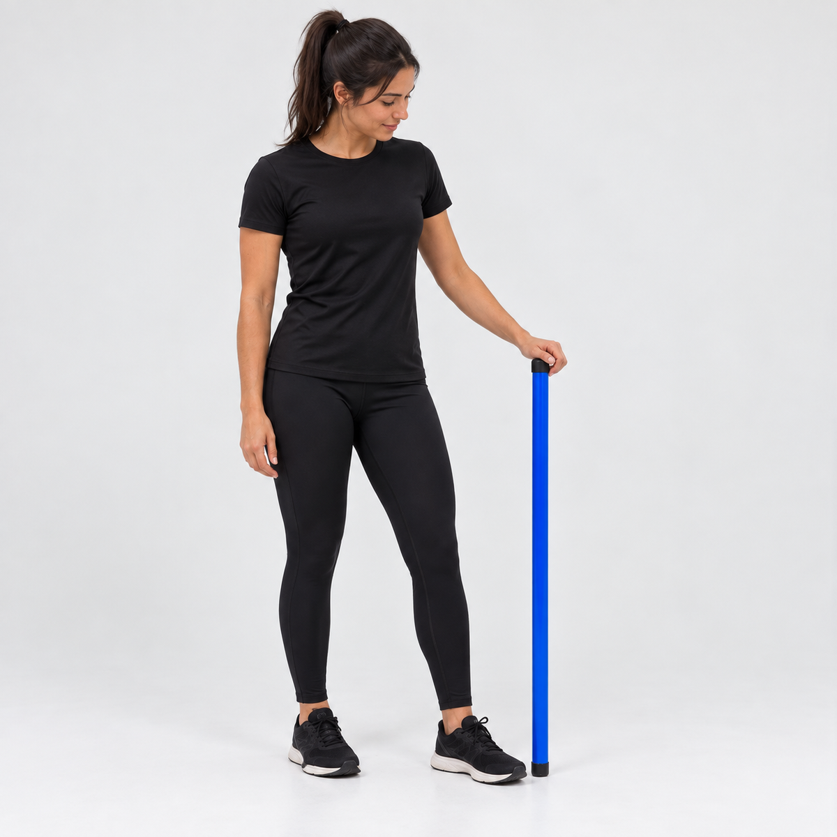Bastão de Alongamento 1m sem Carga PVC Pilates e Hidroginástica Envolst