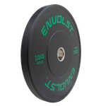 Anilha Bumper Olímpica 10 kg Treinos de LPO e Cross Envolst