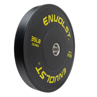 Anilha Bumper Olímpica 35 lb Treinos de LPO e Cross Envolst