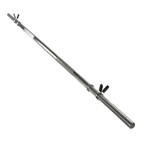 Barra Reta de Musculação Maciça 2,00m 28mm com Presilha Envolst