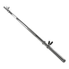 Barra Reta de Musculação Maciça 2,00m 28mm com Presilha Envolst