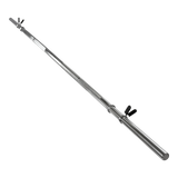 Barra Reta de Musculação Maciça 2,20m 28mm com Presilhas Envolst