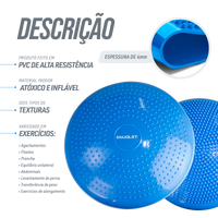 Disco de Equilíbrio Inflável 34 cm Envolst
