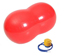 Bola Feijão Peanut Ball 90x45cm Envolst — Azul e Vermelho