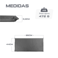 Colchonete de ginástica D20 0,95 x 0,44 x 0,03m Pista e Campo