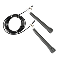 Corda de pular de aço revestido de PVC 2,65m x 2mm speed rope Pista e Campo