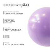 Bola de pilates inflável overball 25cm Pista e Campo