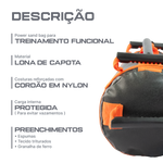 Power sand bag para treinamento funcional 20kg Pista e Campo