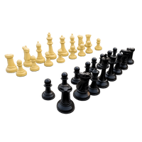 Jogo de peças para xadrez gigante rei com 63,5cm modelo premium NeoFun