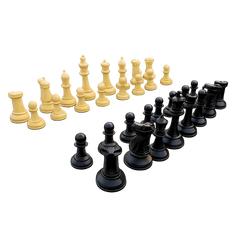 Jogo de peças para xadrez gigante rei com 63,5cm modelo premium NeoFun