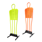 Boneco barreira para treinamento de falta no futebol com base Pista e Campo