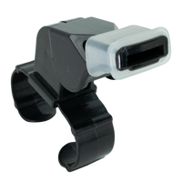 Apito de plástico tipo fox com dedal Pista e Campo