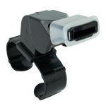 Apito de plástico tipo fox com dedal Pista e Campo