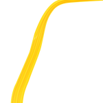 Barreirinha de Agilidade 15cm Plástico Flexível Velden
