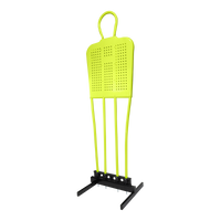 Boneco barreira para treinamento de falta no futebol com base Pista e Campo