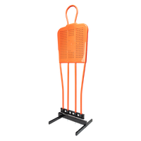 Boneco barreira para treinamento de falta no futebol com base Pista e Campo