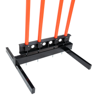 Boneco barreira para treinamento de falta no futebol com base Pista e Campo