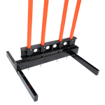 Boneco barreira para treinamento de falta no futebol com base Pista e Campo