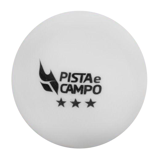 Bolinhas de Tênis de Mesa 40+ ABS 3 Estrelas Pista e Campo 6Un