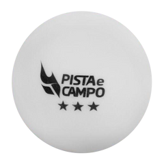 Bolinhas de Tênis de Mesa 40+ ABS 3 Estrelas Pista e Campo 6Un