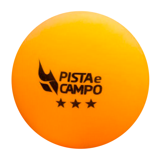 Bolinhas de Tênis de Mesa 40+ ABS 3 Estrelas Pista e Campo 6Un