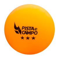 Bolinhas de Tênis de Mesa 40+ ABS 3 Estrelas Pista e Campo 6Un