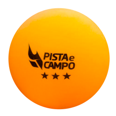 Bolinhas de Tênis de Mesa 40+ ABS 3 Estrelas Pista e Campo 6Un