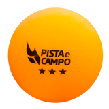 Bolinhas de Tênis de Mesa 40+ ABS 3 Estrelas Pista e Campo 6Un