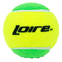 Bola de Tênis Estágio 1 Verde Infantil Tubo 3un Loire