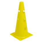 Cone de plástico 38cm com furos Pista e Campo