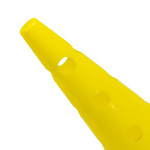 Cone de plástico 38cm com furos Pista e Campo