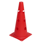 Cone de plástico 38cm com furos Pista e Campo
