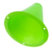 Cone de sinalização de plástico 8cm Pista e Campo
