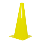 Cone de sinalização de plástico 30cm Pista e Campo