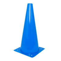 Cone de sinalização de plástico 30cm Pista e Campo