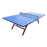 Mesa de tênis de mesa outdoor de fibra de vidro Pista e Campo